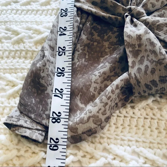 Christine Phillipe vintage animal print blouse S - Picture 11 of 13